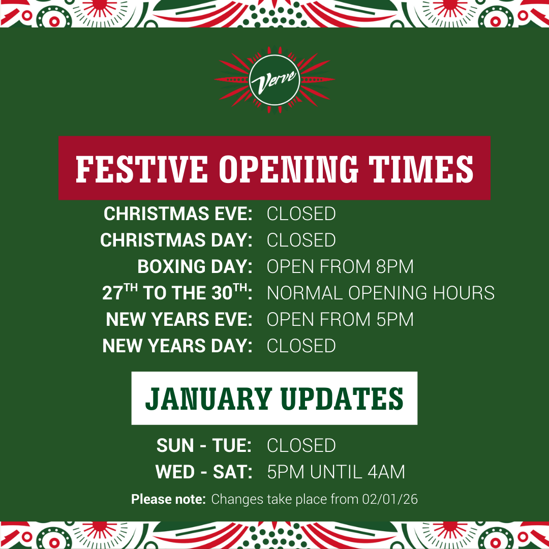 Festive Opening Hours
